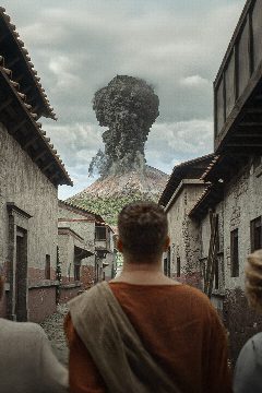 Poslední hodiny Pompejí – plakát