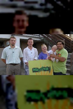 Přes nový práh – plakát